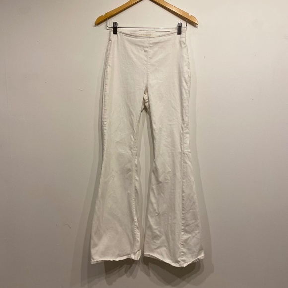 Chelsea and Violet Y2K White Flare Leg High Waisted Stretchy Jeans Size XS - Picture 1 of 6